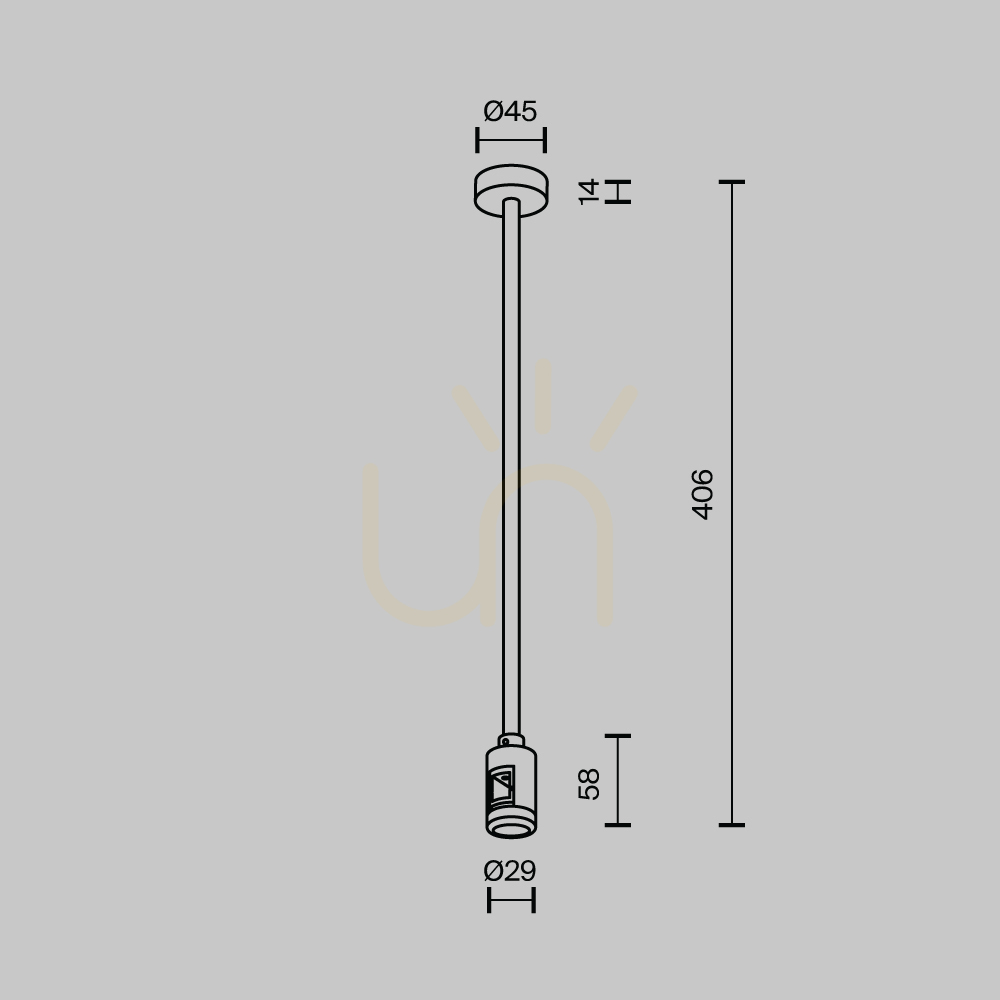 Előadás FLARITY TRA158C-SL1-B Maytoni merev felfüggesztési rendszer gyűjtősínekhez FLARITY TRA158C-SL1-B Maytoni merev felfüggesztési rendszer gyűjtősínekhez