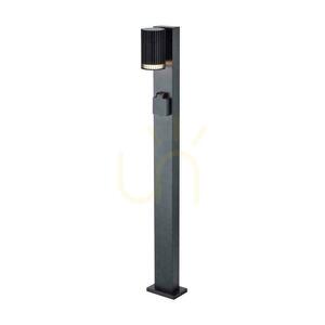 V-TAC VT-10178 fekete kerti lámpa 230 V-os aljzattal, GU10, 80 cm small 0