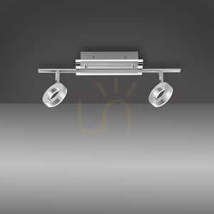 SILEDA plafond 6781-96 Ezüst 2xLED small 4