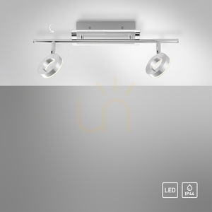 SILEDA plafond 6781-96 Ezüst 2xLED small 8