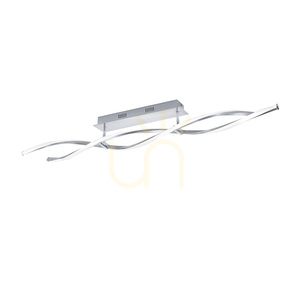 POLINA Plafond 9143-55 Ezüst 2xLED small 11