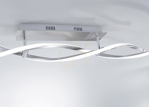 POLINA Plafond 9143-55 Ezüst 2xLED small 8