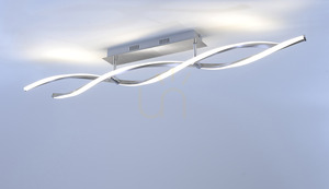 POLINA Plafond 9143-55 Ezüst 2xLED small 9