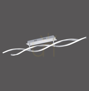 POLINA Plafond 9143-55 Ezüst 2xLED small 0