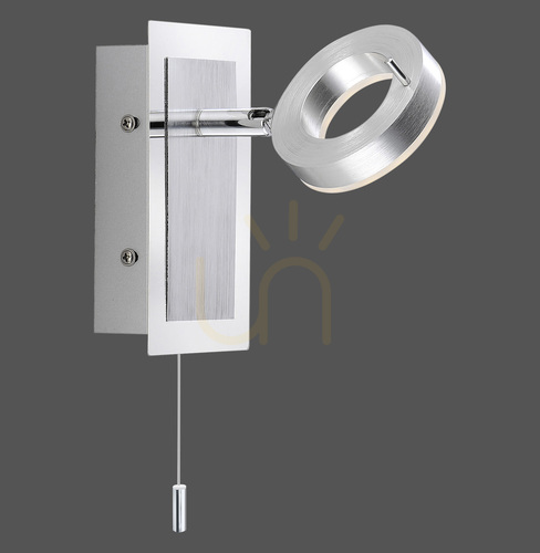 Jelölje be SILEDA fali lámpa 9785-96 Ezüst 1xLED