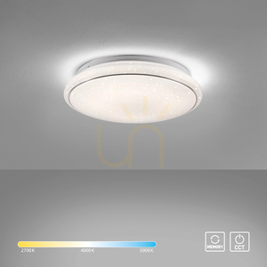 JUPITER 14362-16 LED mennyezeti lámpa fehér Ø35 cm csillagos ég hatás small 11