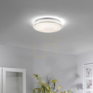 JUPITER 14362-16 LED mennyezeti lámpa fehér Ø35 cm csillagos ég hatás small 2