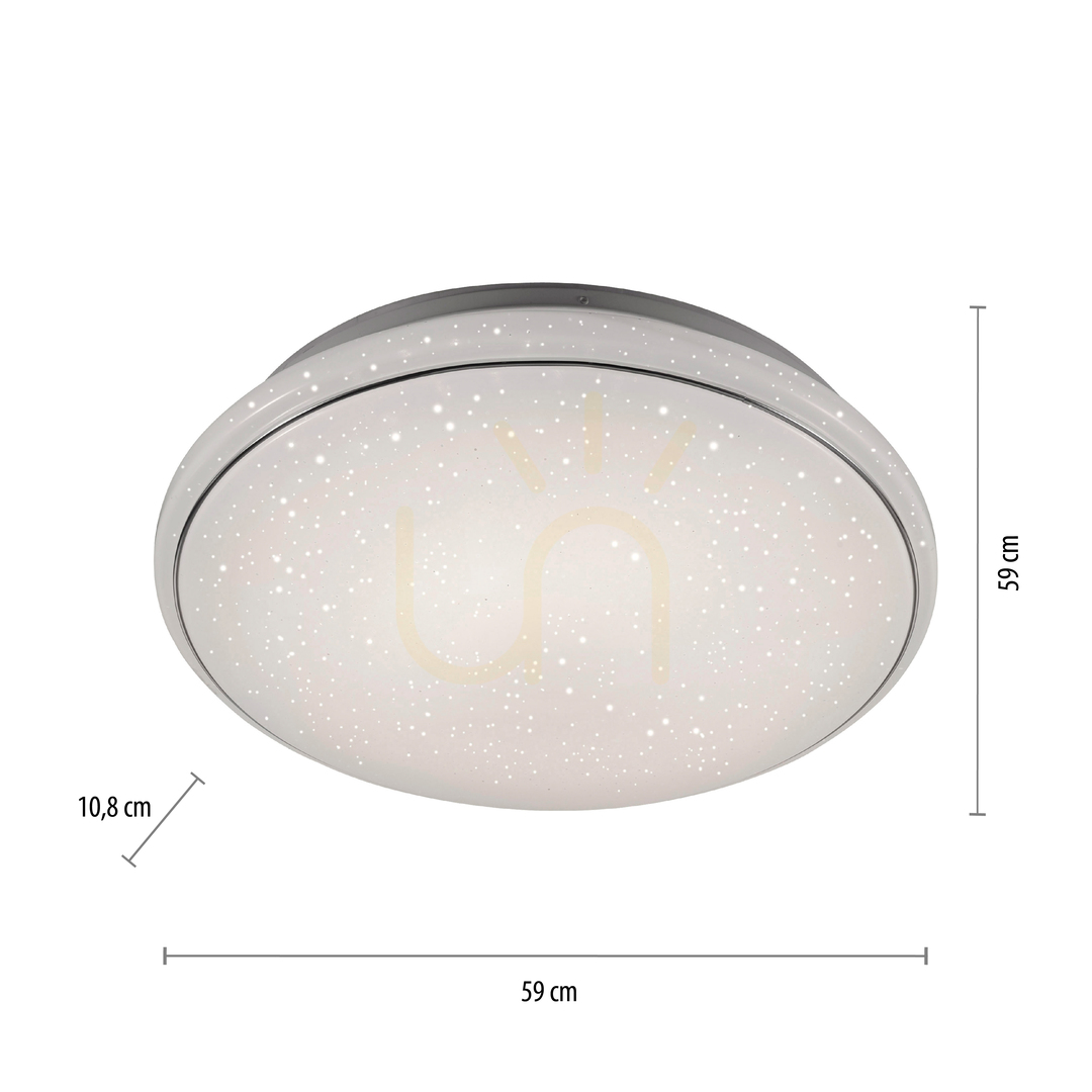 Kijelző JUPITER Plafond 14366-16 Fehér 1xLED JUPITER Plafond 14366-16 Fehér 1xLED