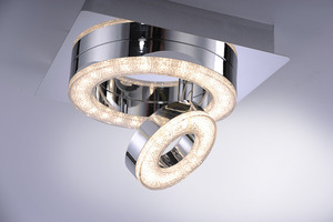 TIM Plafond 14520-17 króm 2xLED small 11