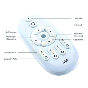 FLAT plafond 14531-16 fehér 1xLED small 5
