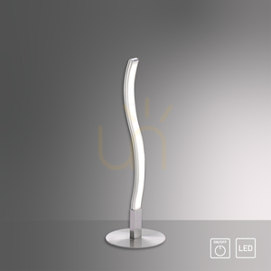 WAVE asztali lámpa 15128-55 ezüst 1xLED small 8