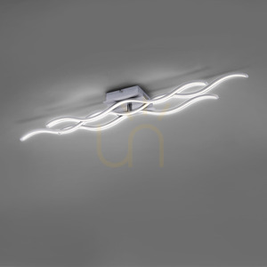 WAVE 15166-55 LED mennyezeti lámpa, acél, 3 égős, 97,5 cm small 5