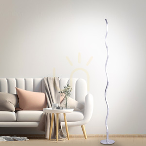 WAVE állólámpa 15168-55 ezüst 1xLED small 2
