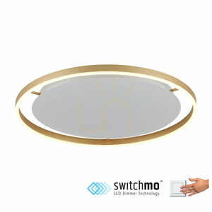 RITUS Plafond 15392-60 sárgaréz 1xLED small 1