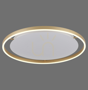 RITUS Plafond 15392-60 sárgaréz 1xLED small 0