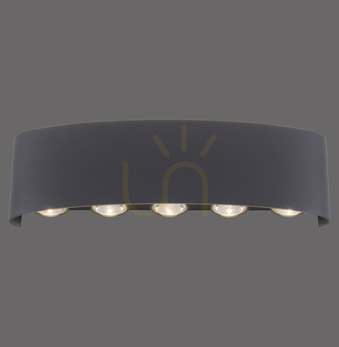 Jelölje be Paul Neuhaus CARLO 9489-13 LED falilámpa, antracitszürke, 27 cm, IP54