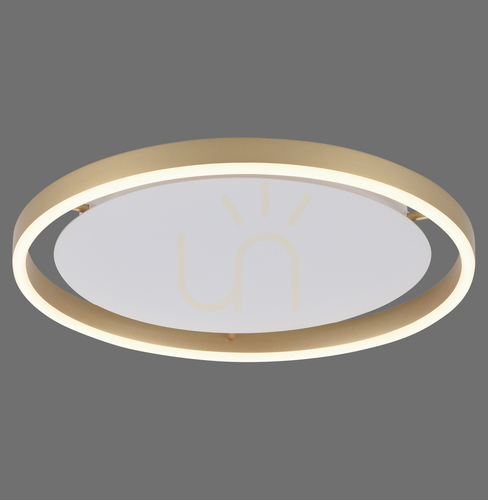 Jelölje be JUST LIGHT RITUS 15391-60 LED mennyezeti lámpa, matt sárgaréz színű, 39,3 cm, Switchmo