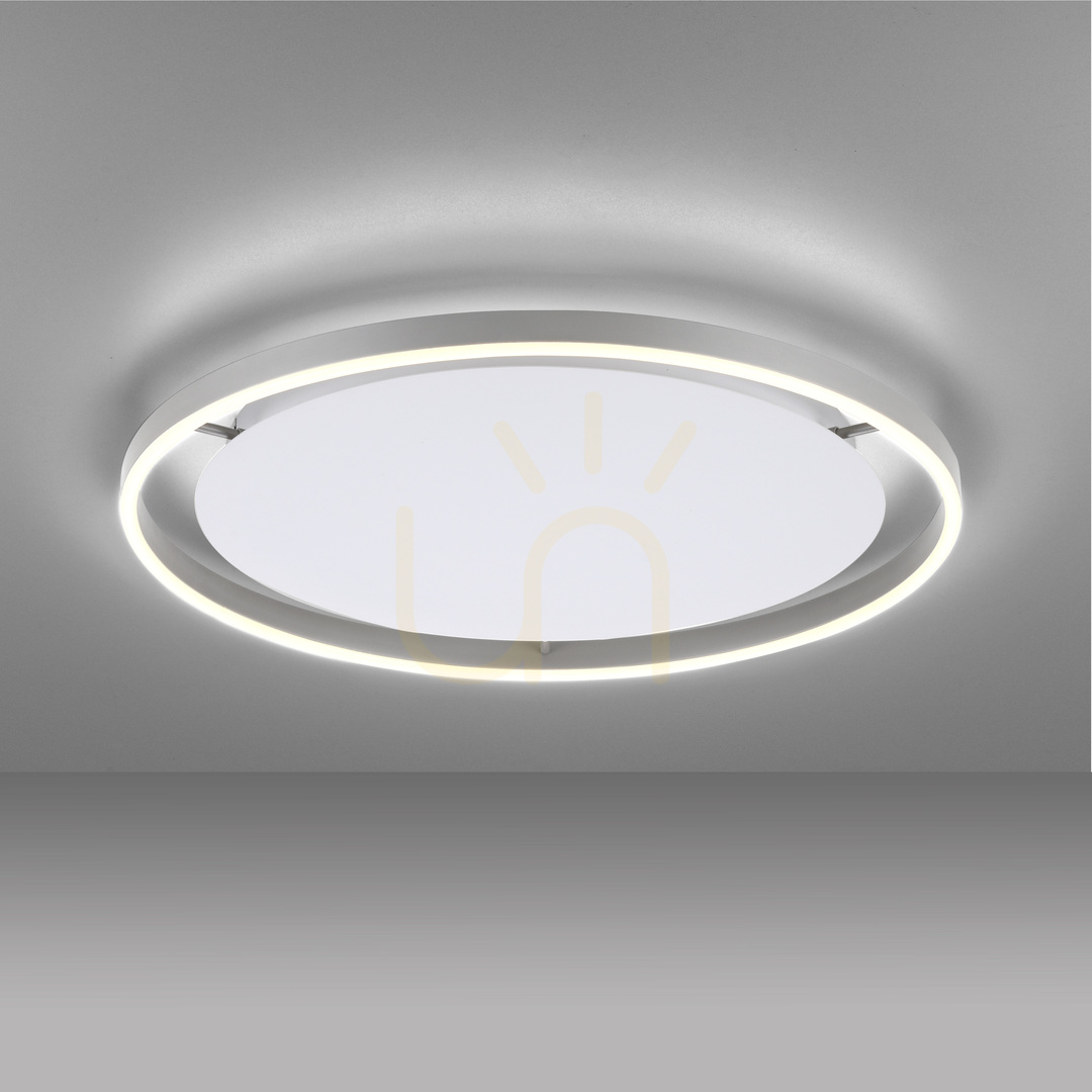 Előadás Plafond RITUS 15392-95 Ezüst 1xLED Plafond RITUS 15392-95 Ezüst 1xLED