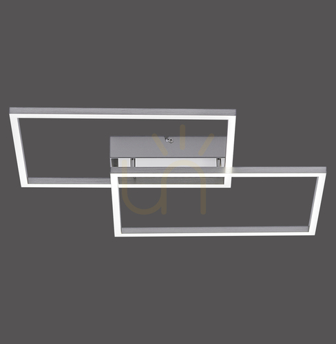 Jelölje be Plafond IVEN 14018-55 Ezüst 2xLED