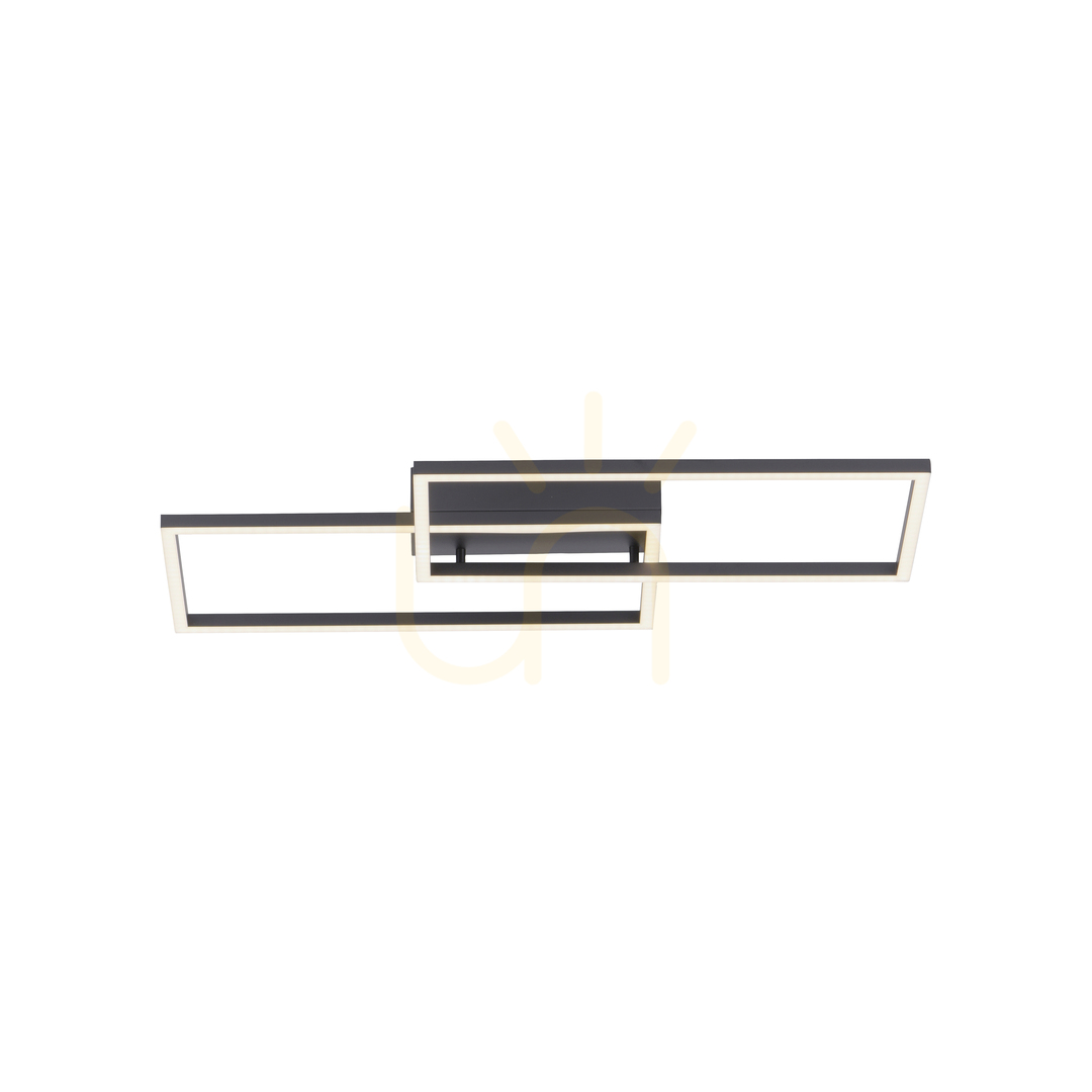 Jelölje be Plafond IVEN 14140-18 fekete 2xLED Plafond IVEN 14140-18 fekete 2xLED