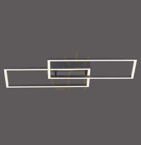 Jelölje be Plafond IVEN 14140-18 fekete 2xLED