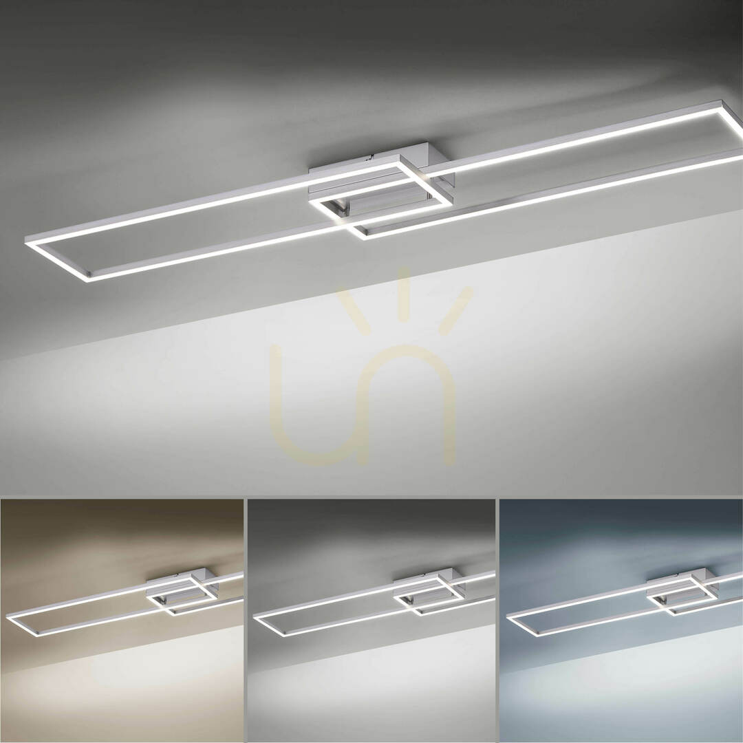 Előadás Plafond IVEN 14019-55 Ezüst 2xLED Plafond IVEN 14019-55 Ezüst 2xLED