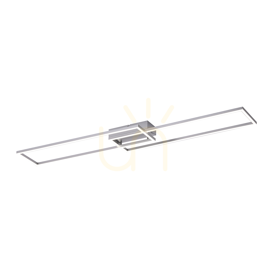 Kilátás Plafond IVEN 14019-55 Ezüst 2xLED Plafond IVEN 14019-55 Ezüst 2xLED