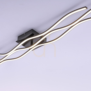 WAVE Plafond 15167-18 Fekete 3xLED small 10