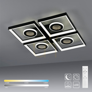 TRAFORO 6855-18 Plafond fekete 1xLED 17 TRAFORO 6855-18 Plafond fekete 1xLED small 17