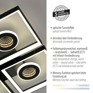 TRAFORO 6855-18 Plafond fekete 1xLED 9 TRAFORO 6855-18 Plafond fekete 1xLED small 9