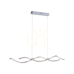 Paul Neuhaus Q-MALINA Smart Home LED függőlámpa, acél, 40 W 4600 lm, CCT 2700-5000 K, távirányító, 2339-55 small 7