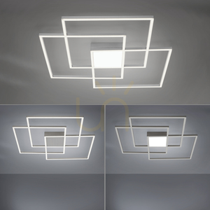 ASMIN Plafond 14713-55 Ezüst 4xLED small 10