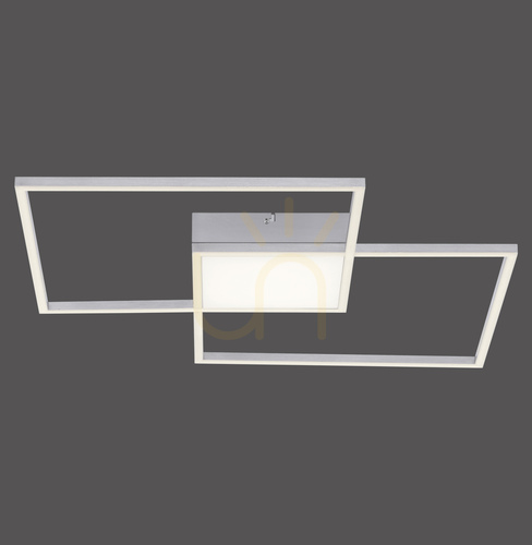 Jelölje be Zuma Line ASMIN 14712-55 acélszínű LED mennyezeti lámpa, 60 cm