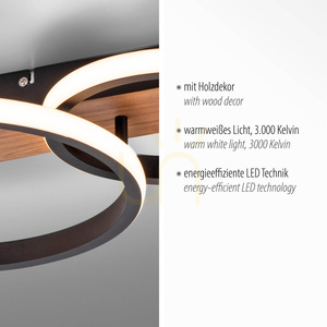 TROOPER Plafond 15616-78 Fa 1xLED small 3