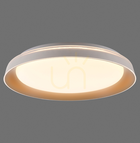 Jelölje be JUST LIGHT. SATI 14368-60 LED mennyezeti lámpa, matt sárgaréz szín, 43 cm, Switchmo