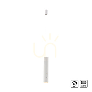 ATTACH 18281-16 függesztett lámpa, fehér, 2600 mAh akkumulátor, mágneses fej, érintőszabályzó small 1