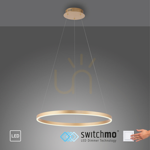 RITUS függőlámpa 15394-60 sárgaréz 1xLED small 10