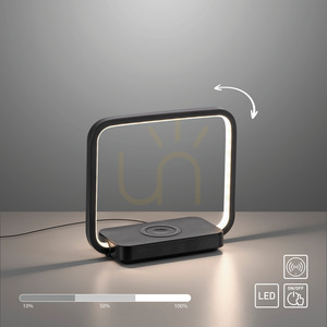 OMARI asztali lámpa 11019-18 Fekete 1xLED small 13