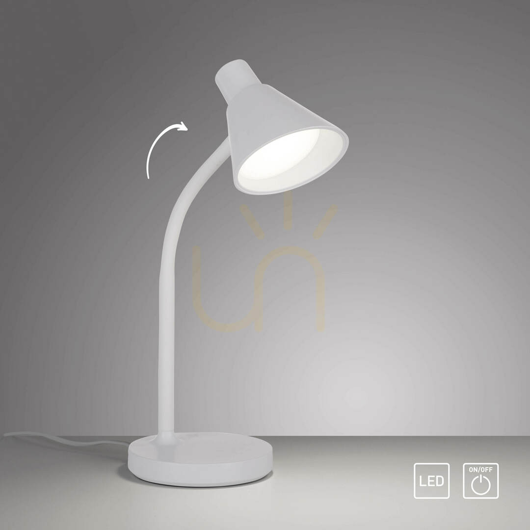 Kilátás PIXIE asztali lámpa 11248-16 fehér 1xLED PIXIE asztali lámpa 11248-16 fehér 1xLED