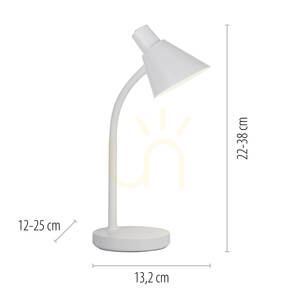 PIXIE asztali lámpa 11248-16 fehér 1xLED 8 PIXIE asztali lámpa 11248-16 fehér 1xLED small 8