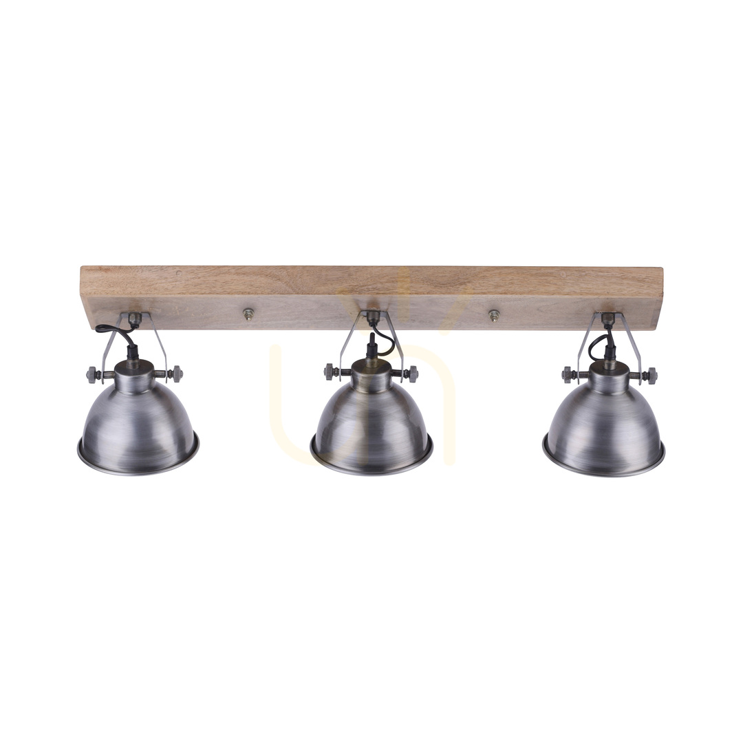Kilátás Plafond SAMIA 11983-77 Ezüst 3xE14 Plafond SAMIA 11983-77 Ezüst 3xE14