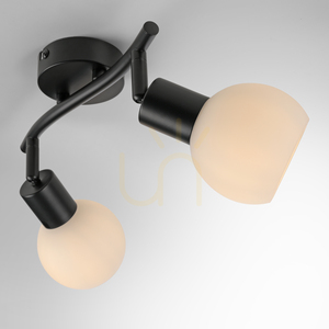 Plafond LOKI 12151-18 Fekete 2xE14 9 Plafond LOKI 12151-18 Fekete 2xE14 small 9