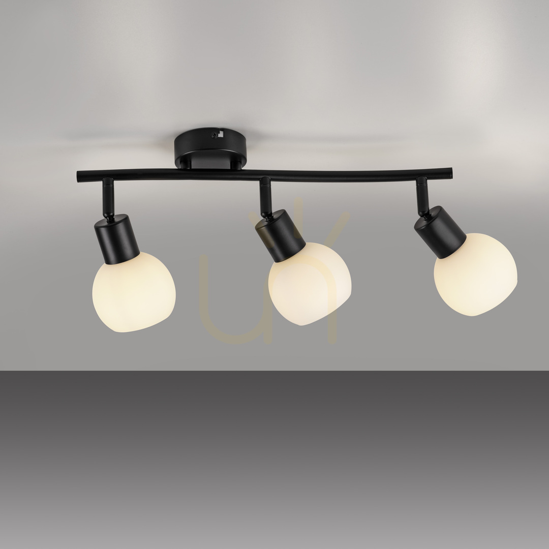 Jelölje be Plafond LOKI 12152-18 Fekete 3xE14 Plafond LOKI 12152-18 Fekete 3xE14