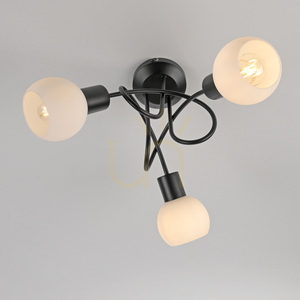 Plafond LOKI 12153-18 Fekete 3xE14 small 10