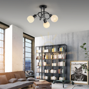 Plafond LOKI 12153-18 Fekete 3xE14 small 2