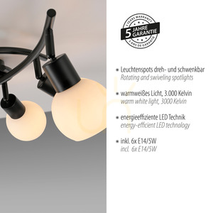 Plafond LOKI 12155-18 fekete 6xE14 4 Plafond LOKI 12155-18 fekete 6xE14 small 4