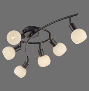 Plafond LOKI 12155-18 fekete 6xE14 0 Plafond LOKI 12155-18 fekete 6xE14 small 0