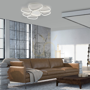 PEBBLES Plafond 14046-16 Fehér 7xLED small 2