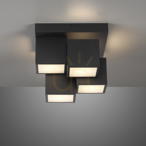 TETRIS mennyezeti lámpa 14114-18 fekete 4xLED small 10