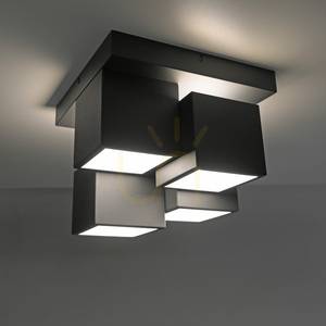TETRIS mennyezeti lámpa 14114-18 fekete 4xLED small 12